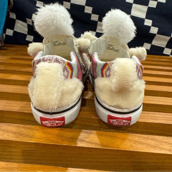 Toddler Vans Llama Slip Ons size 7 - Picture 5 of 8